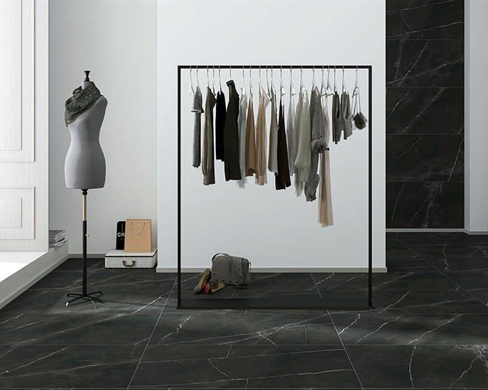 Black Mat Rect 60x120